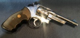 SMITH & WESSON .38 SPECIAL CHROME/NICKEL SIX SHOT REVOLVER