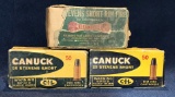 (3) BOXES OF .25 STEVENS SHORT RIMFIRE