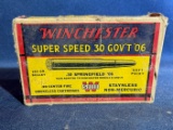 WINCHESTER SUPER SPEED .30 GOV'T '06