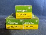 (3) BOXES OF REMINGTON 32-20 WIN