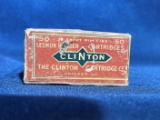 CLINTON CARTRIDGE CO. .22 SHORT LESMOK