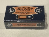 UNITED STATE CARTRIDGE CO. .22 CALIBRE - VINTAGE SEALED BOX