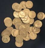 (40) 90% SILVER WASHINGTON QUARTERS