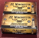 (2) .22 WINCHESTER AUTOMATIC -- 25 GRAIN