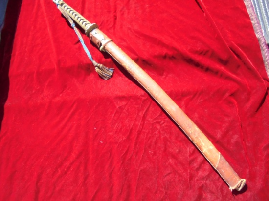 OLD ORIENTIAL SWORD WITH SHEATH