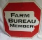 Iowa Farm Bureau Member Stop Sign