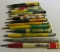 Set of (15) Feed & Seed Company Advertising Mechanical Pencils