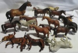 Lot of (22) Toy Horses