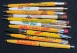 Lot of (10) Advertising Pens and Pencils