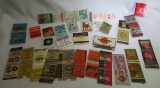Large Assortment of Advertising Match Book Covers
