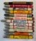 LOT OF (12) LIVESTOCK COMMISSION COMPANY ADVERTISING BULLET PENCILS