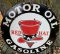 RED HAT MOTOR OIL & GASOLINE ADVERTISING SIGN