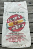 FUNK'S HUBRID SEED CORN SACK