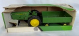 JOHN DEERE TRACTOR w/ WAGON