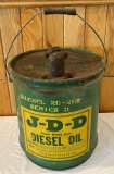 J-D-D DIESEL OIL - ROKAHR IMPLEMENT CO. - RANDOLPH, NEBRASKA ADVERTISING