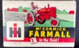 FARMALL ADVERTISING MATCH BOOK - RED BLUFF, CALIFORNIA