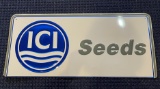 ICI SEEDS - METAL ADVERTISING SIGN