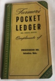 1954-1955 JOHN DEERE POCKET LEDGER - 