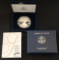 2007-W Proof Silver Eagle with Box and COA