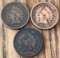 Civil War Era Indian Head Cents -- 1862, 1863, & 1864