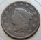 1831 US Coronet Head Large Cent