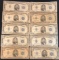 (10) Series 1934 US $5.00 Silver Certificates