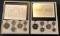 1985 & 1986 Royal Canadian Mint - Specimen Sets - With Box and Spec Sheets