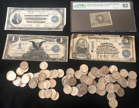 OCTOBER COIN AND CURRENCY AUCTION