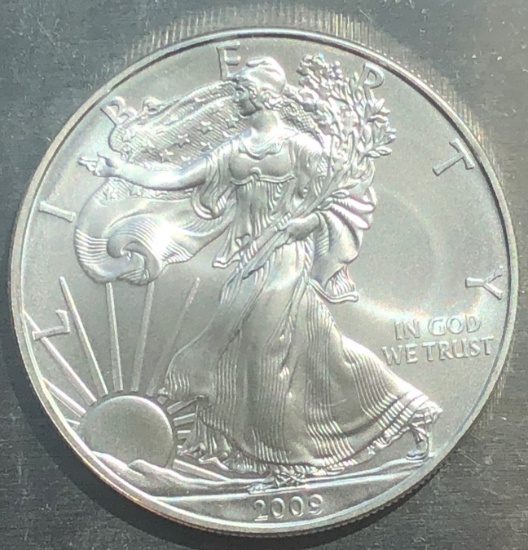 2009 American Silver Eagle - 1 Ounce .999 Fine Silver