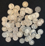 Lot of (68) Mercury Silver Dimes