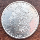 1881-S Morgan Silver Dollar - Uncirculated