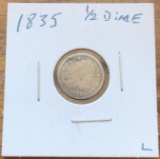 1835 Capped Bust Half Dime