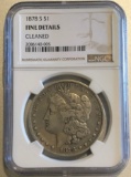 1878-S Morgan Silver Dollar - Fine Details by NGC