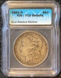 1882-O Morgan Silver Dollar - F15 Details by ICG