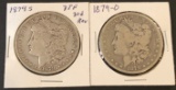 1879-O & 1879-S Morgan Silver Dollars