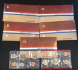 (5) 1984 United States Uncirculated Coin Sets