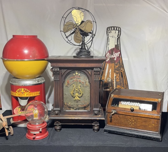 QUALITY ANTIQUES, ADVERTISING & PRIMITIVE AUCTION