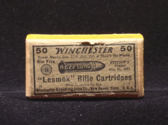 Winchester Lesmok 22 Long Target partial