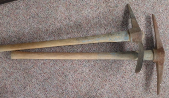 Lot of 2 Pick Axes