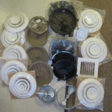 Large lot of Dampers and Vent covers