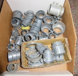 Lot of EMT Conduit Fittings