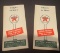 LOT OF (2) TEXACO - 