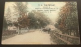 T.C. THOMPSON - GENERAL HARDWARE ADVERTISING GLASS PICTURE - SALEM, SOUDH DAKOTA