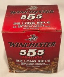 555 ROUNDS - WINCHESTER .22 LONG RIFLE RIMFIRE CARTRIDGES