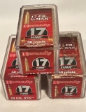 (3) BOXES HORNADAY 17 HMR - (150) ROUNDS