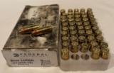 FEDERAL 9mm LUGER - 115 Grain - (50) ROUNDS