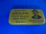 OLD ADVERTISING TOBACCO CUT PLUG TIN-