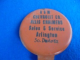 OLD ADVERTISING CHEVROLET & ALLIS CHALMERS--ARLINGTON SOUTH DAKOTA