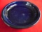OLD BLUE POTTERY DISH-5 1/4 INCHES WIDE-NORTH DAKOTA SCHOOL OF MINES