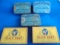 (5) OLD TOBACCO ADVERTISING TINS-DILLS & EDGEWORTH-5 TIMES MONEY